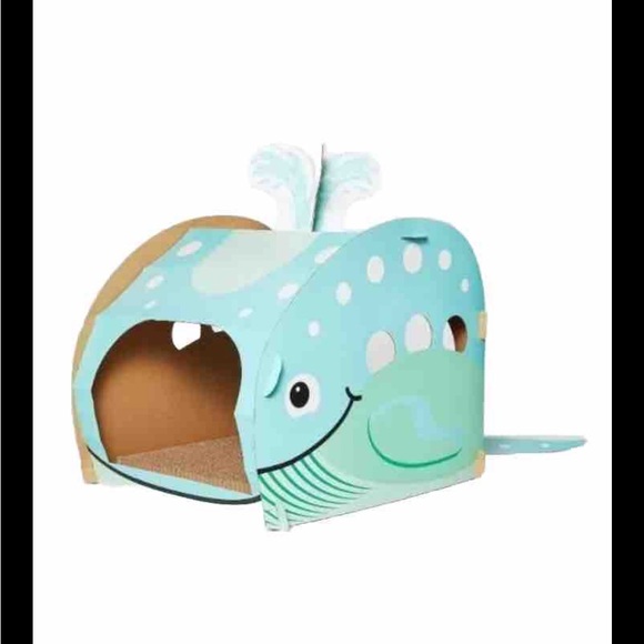 Whale Cat Scratcher By Boots & Barkley 18"x 15" x 28" | New In Box - Picture 5 of 7